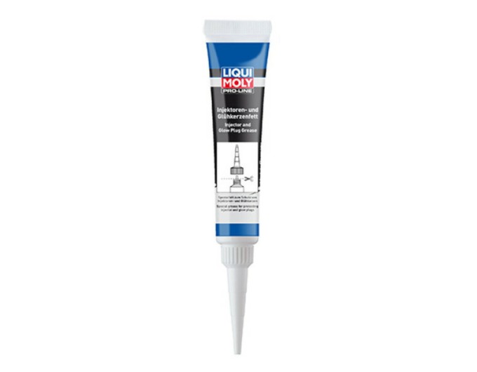 Масло для монтажа форсунок и свечей накала Liqui Moly Pro-Line Injektoren- und Gluhkerzenfett 20мл, цена: 345 грн.