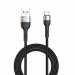 Кабель Winso Pro USB для Type-C TPE+плетение 1м черный, цена: 100 грн.