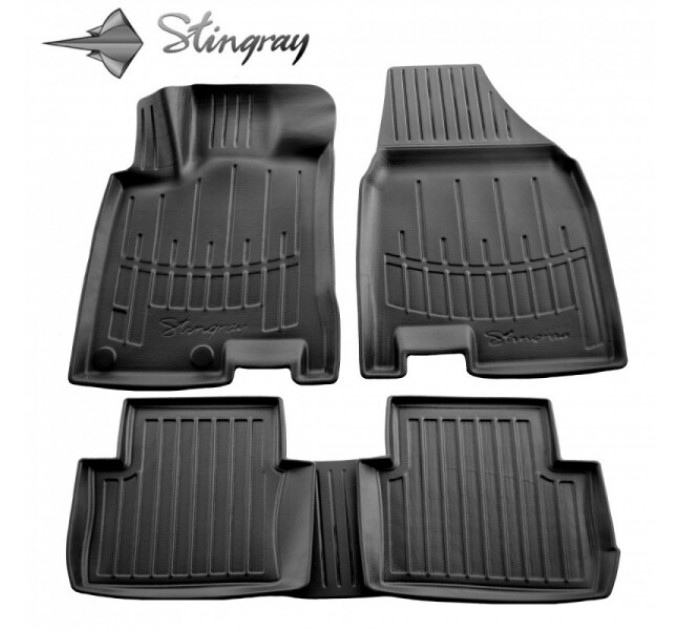 Nissan QASHQAI plus2 (2008-2014) комплект 3D килимків з 5 штук (Stingray), ціна: 1 480 грн.