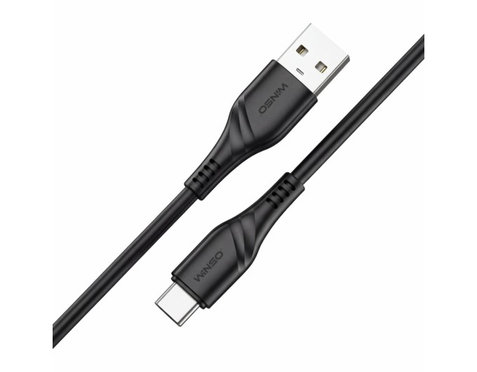 Кабель Winso Pro USB для Type-C PVC 2м черный, цена: 75 грн.