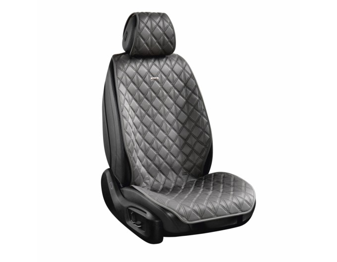 Комплект премиум накидок для сидений CarLife Nitro, grey, цена: 4 734 грн.