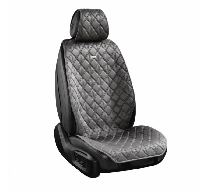 Комплект преміум накидок для сидінь CarLife Nitro, grey, ціна: 4 734 грн.