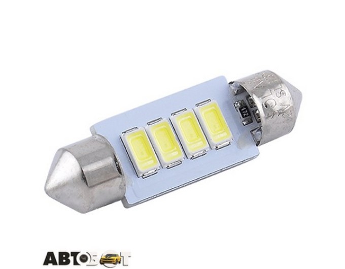 LED лампа SOLAR SV8.5 T11x36 12V 4SMD 5730 white SL1352 (2 шт.), ціна: 54 грн.