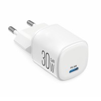 Сетевое зарядное устройство Brevia ePowerGaN PD30W USB-C белый