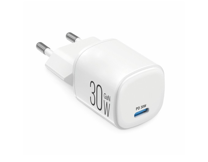 Сетевое зарядное устройство Brevia ePowerGaN PD30W USB-C белый, цена: 658 грн.
