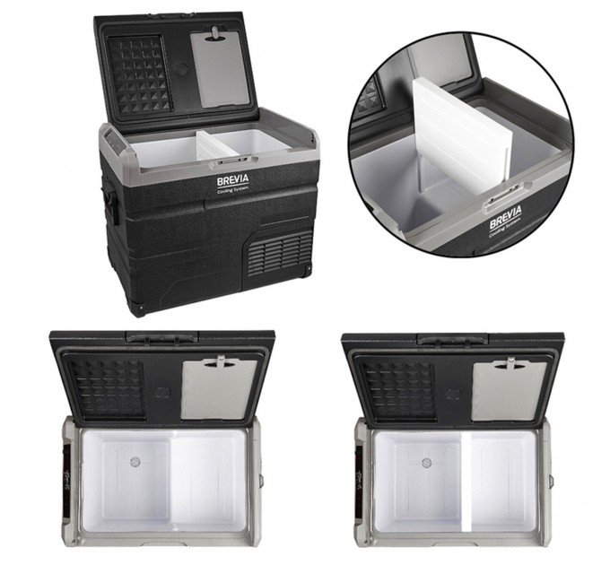 Холодильник автомобільний Brevia 56л двокамерний 22670, ціна: 20 199 грн.
