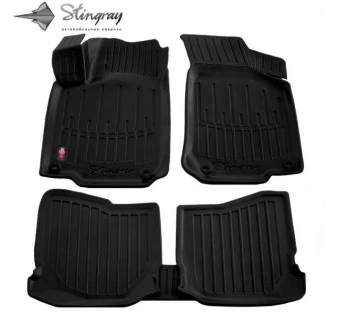 Seat Toledo II (1M) (1999-2004) комплект 3D ковриков с 5 штук (Stingray), цена: 1 287 грн.