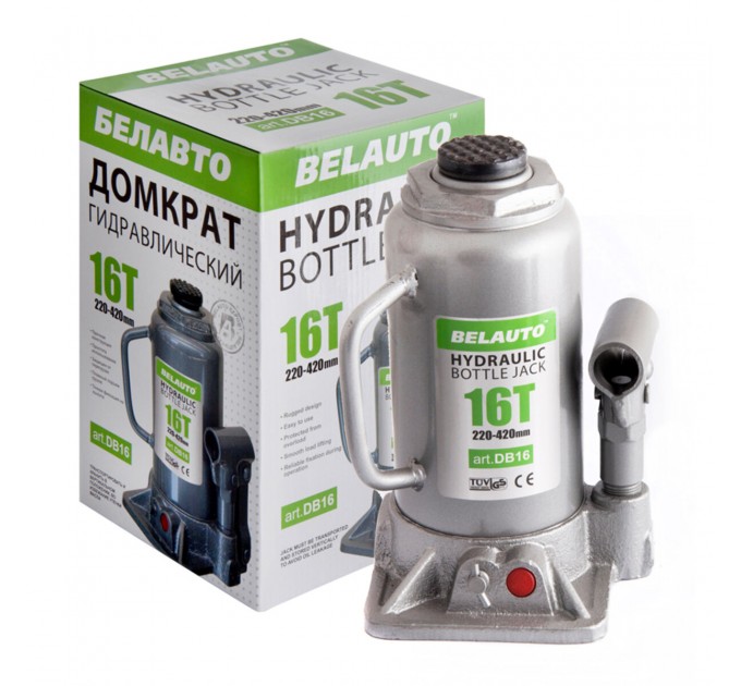 Домкрат гідравлічний пляшковий БелАвто 16т 220-420мм, ціна: 1 999 грн.
