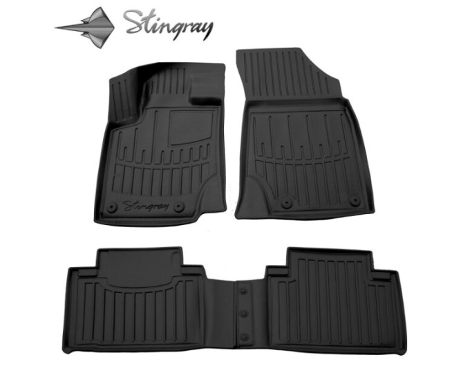 Geely Atlas Pro (2021-...) комплект 3D ковриков с 4 штук (Stingray), цена: 1 870 грн.
