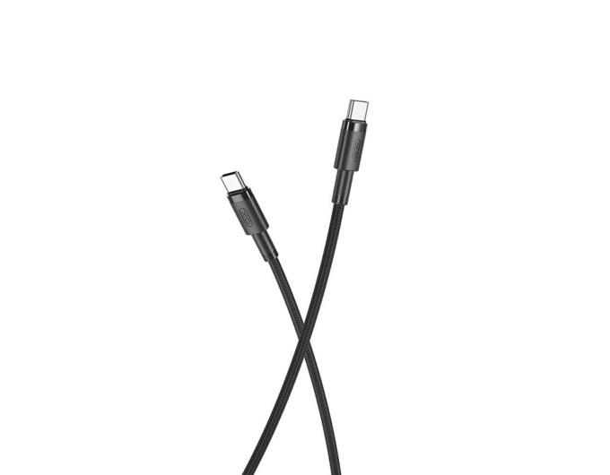 Кабель XO Type-C to Type-C 100W 1,5м чорний, ціна: 249 грн.