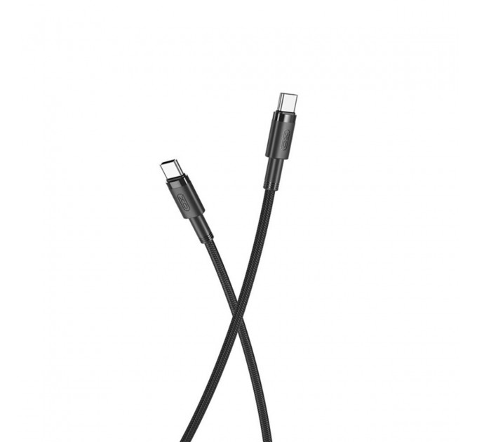 Кабель XO Type-C to Type-C 100W 1,5м черный, цена: 219 грн.