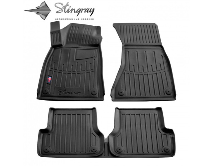 Audi A7 (4G8) (2010-2018) комплект 3D ковриков с 5 штук (Stingray), цена: 1 870 грн.