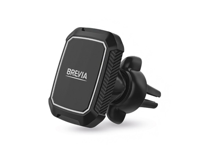 Держатель телефона автомобильный Brevia AirClip MagSlim на дефлектор, 6 магнитов, цена: 329 грн.