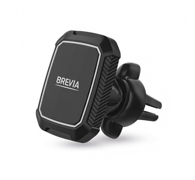 Держатель телефона автомобильный Brevia AirClip MagSlim на дефлектор, 6 магнитов, цена: 329 грн.