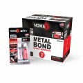 Клей эпоксидный двухкомпонентный Nowax Metal Bond стального цвета 20г, цена: 87 грн.