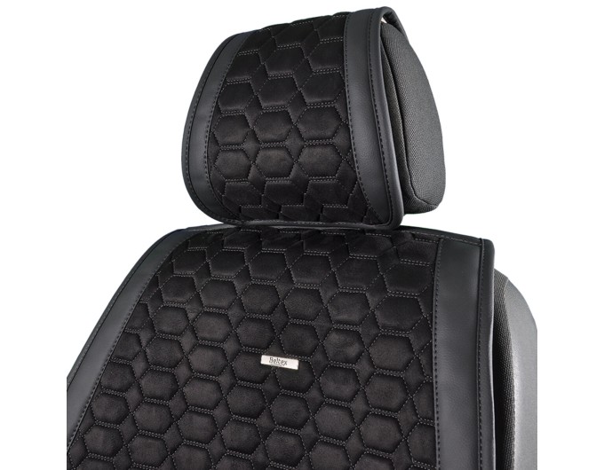 Комплект преміум накидок для сидінь Beltex Monte Carlo, black, ціна: 5 454 грн.
