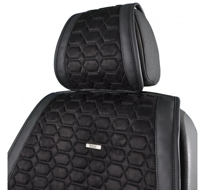 Комплект преміум накидок для сидінь BELTEX Monte Carlo, black, ціна: 5 431 грн.