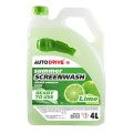 Омыватель стекла AutoDrive летний Lime готовый 4л, цена: 184 грн.