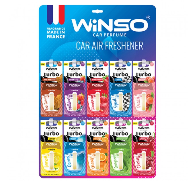 Освіжувач повітря з капсулою Winso Turbo дисплей MIX, ціна: 1 960 грн.