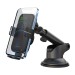 Держатель телефона автомобильный XO с беспроводной зарядкой WX027 15W Wireless Charger+Car Holder черный, цена: 799 грн.