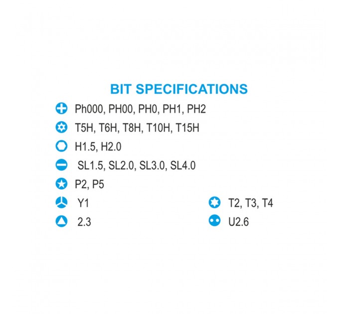 Викрутка Brevia з комплектом насадок для точних робіт 24в1, ціна: 540 грн.