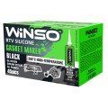 Герметик высокотемпературный Winso силиконовый черный +350⁰C, 25г, цена: 20 грн.