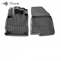 Dacia Jogger (2022-...) комплект 3D ковриков с 2 штук (Stingray)