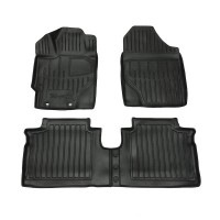 Toyota Yaris III (XP13) (2011-2020) комплект 3D килимків 3 4 штук (Stingray)