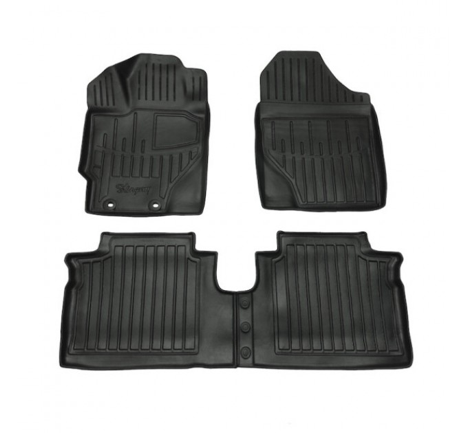 Toyota Yaris III (XP13) (2011-2020) комплект 3D килимків 3 4 штук (Stingray), цена: 1 870 грн.