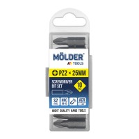 Набір біт Molder PZ2x25мм 10шт