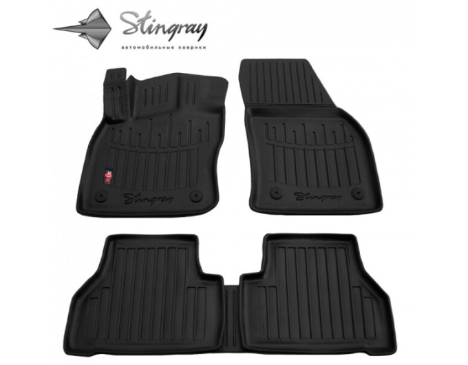 Volkswagen Caddy IV (2020-...) комплект 3D ковриков с 5 штук (Stingray), цена: 1 870 грн.