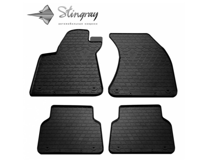 Audi A8 (D4) long (2010-2017) комплект ковриков с 4 штук (Stingray), цена: 2 672 грн.