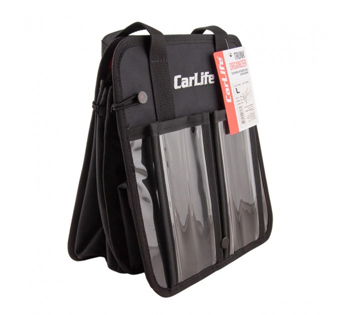 Сумка органайзер CarLife (трансформер) L 58х34х31см Тк. PVC 1680 D черная, цена: 1 853 грн.