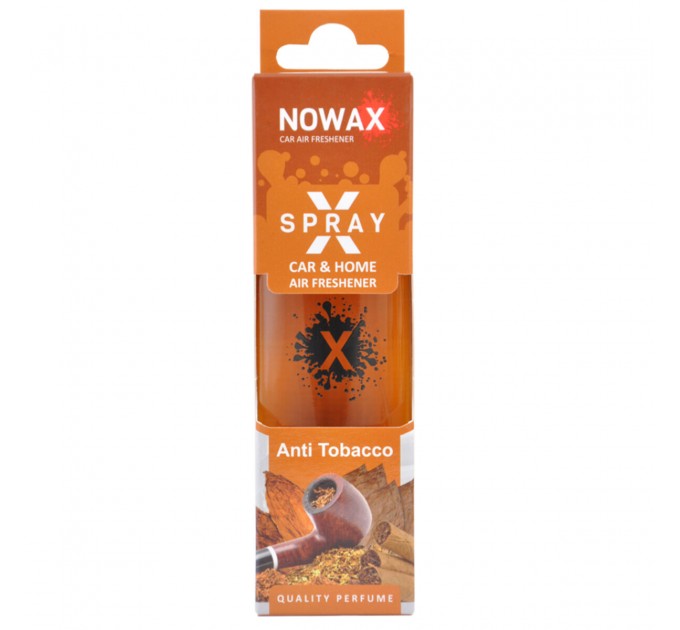 Ароматизатор Nowax X Spray Anti Tobacco в коробці, ціна: 140 грн.