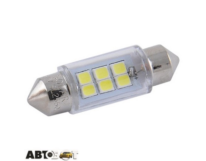 LED лампа SOLAR SV8.5 T11x36 24V 6SMD 2835 white SL2550 (2 шт.), ціна: 58 грн.