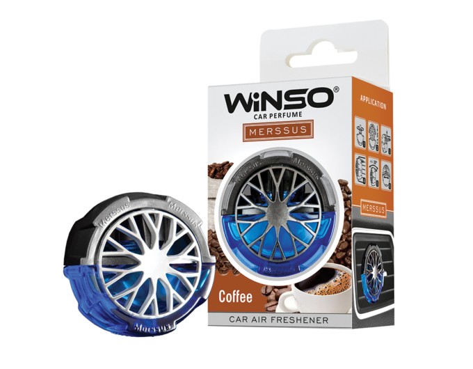 Освежитель воздуха Winso Merssus на дефлектор с регулировкой интенсивности 18мл Coffee, цена: 191 грн.