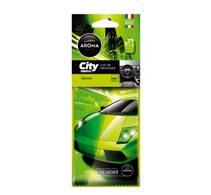 Ароматизатор Aroma Car City Card Lemon сухой, цена: 50 грн.