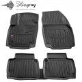 Ford Mondeo IV (20010-2014) комплект 3D ковриков с 5 штук (кругла кліпса) (Stingray), цена: 1 870 грн.