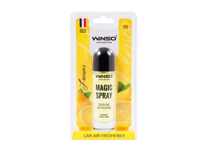 Ароматизатор Winso Magic Spray Lemon, 30мл 532510 в виде спрея, цена: 167 грн.