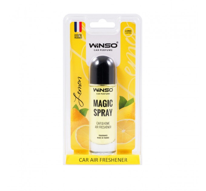 Ароматизатор Winso Magic Spray Lemon, 30мл 532510 в виде спрея, цена: 167 грн.
