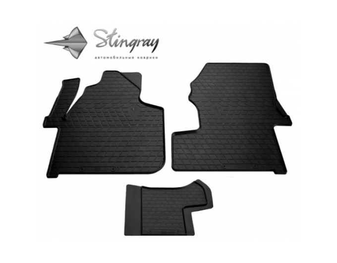 Volkswagen Crafter (2006-2016) (1plus2) комплект килимків з 3 штук (Stingray), ціна: 2 272 грн.