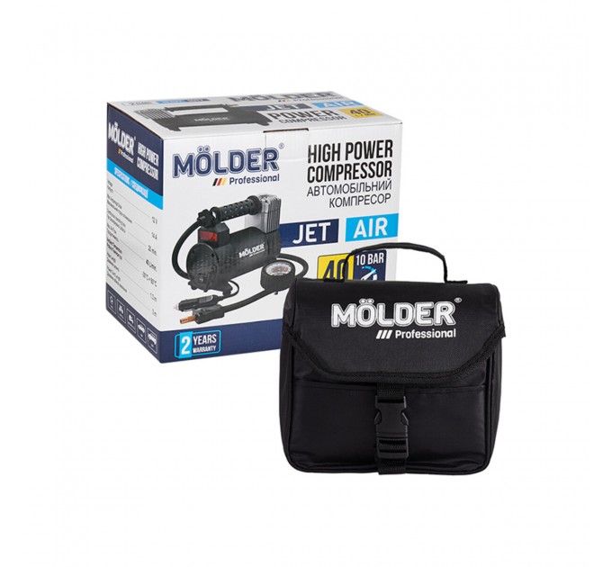 Компрессор автомобильный Molder Jet Air 12В 10Атм 40л/мин, цена: 1 973 грн.