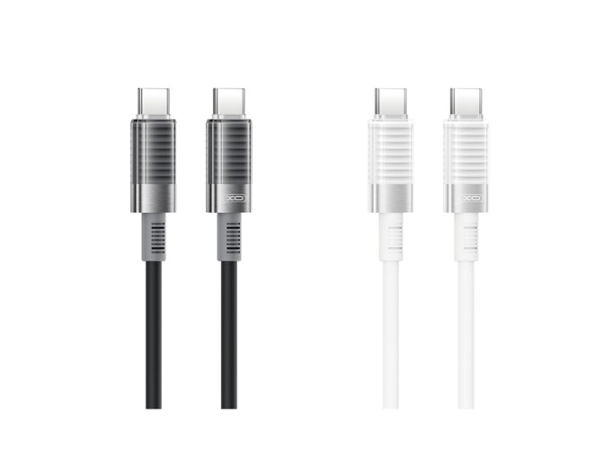 Кабель XO Brushed Silicone USB to Type-C 6A 1м чорний, ціна: 199 грн.