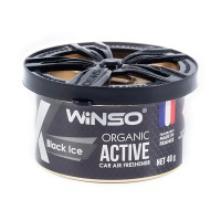 Ароматизатор Winso X Active Organic Black Ice гелевий 40г