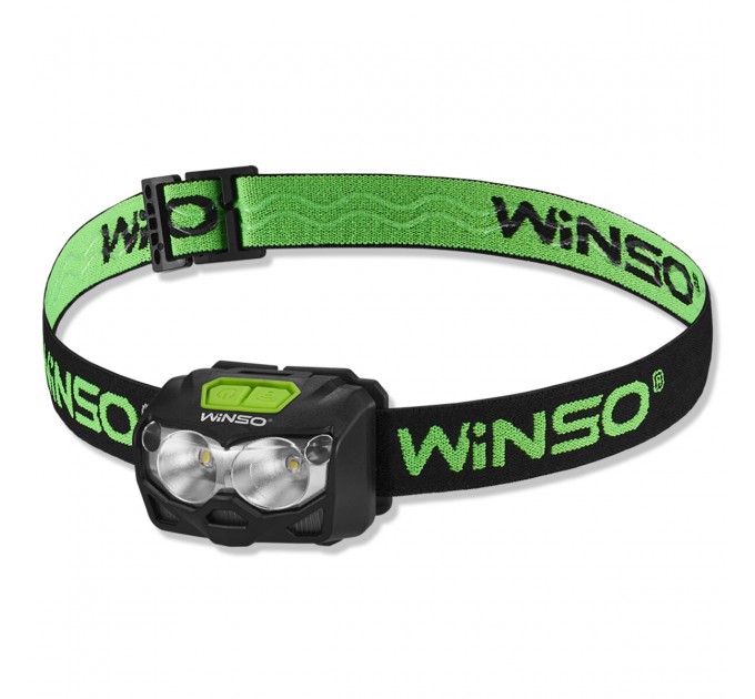 Фонарь налобный Winso Pro 500Lm, 2x5W CREE XTG, 1200mAh/3xAAA, с сенсором белый/красный, цена: 695 грн.