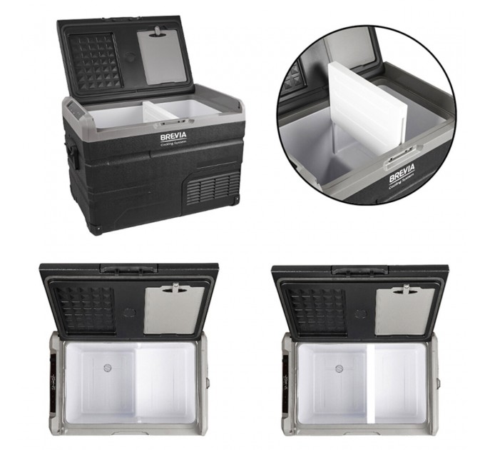 Холодильник автомобильный Brevia 38л двухкамерный 22650, цена: 17 699 грн.