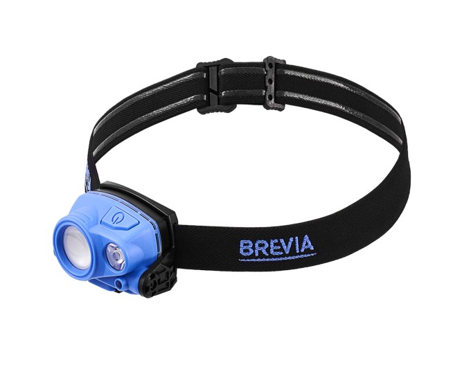 Фонарь налобный Brevia 400Lm+200Lm, 3W+3W COB, 1200mAh, цена: 999 грн.