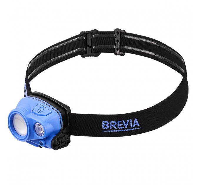 Фонарь налобный Brevia 400Lm+200Lm, 3W+3W COB, 1200mAh, цена: 999 грн.