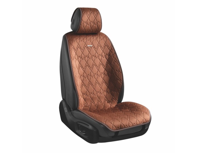 Преміум накидки для передніх сидінь CarLife Racer, coffee 2шт, ціна: 2 247 грн.