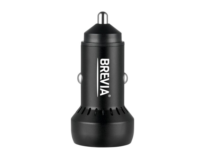 Автомобильное зарядное устройство для Brevia ePower Dual PowerMax Metal LED 60W 1xUSB-C+1xUSB-A, цена: 493 грн.